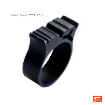 Jewlry Ring R2 in worn contemporary fashion style